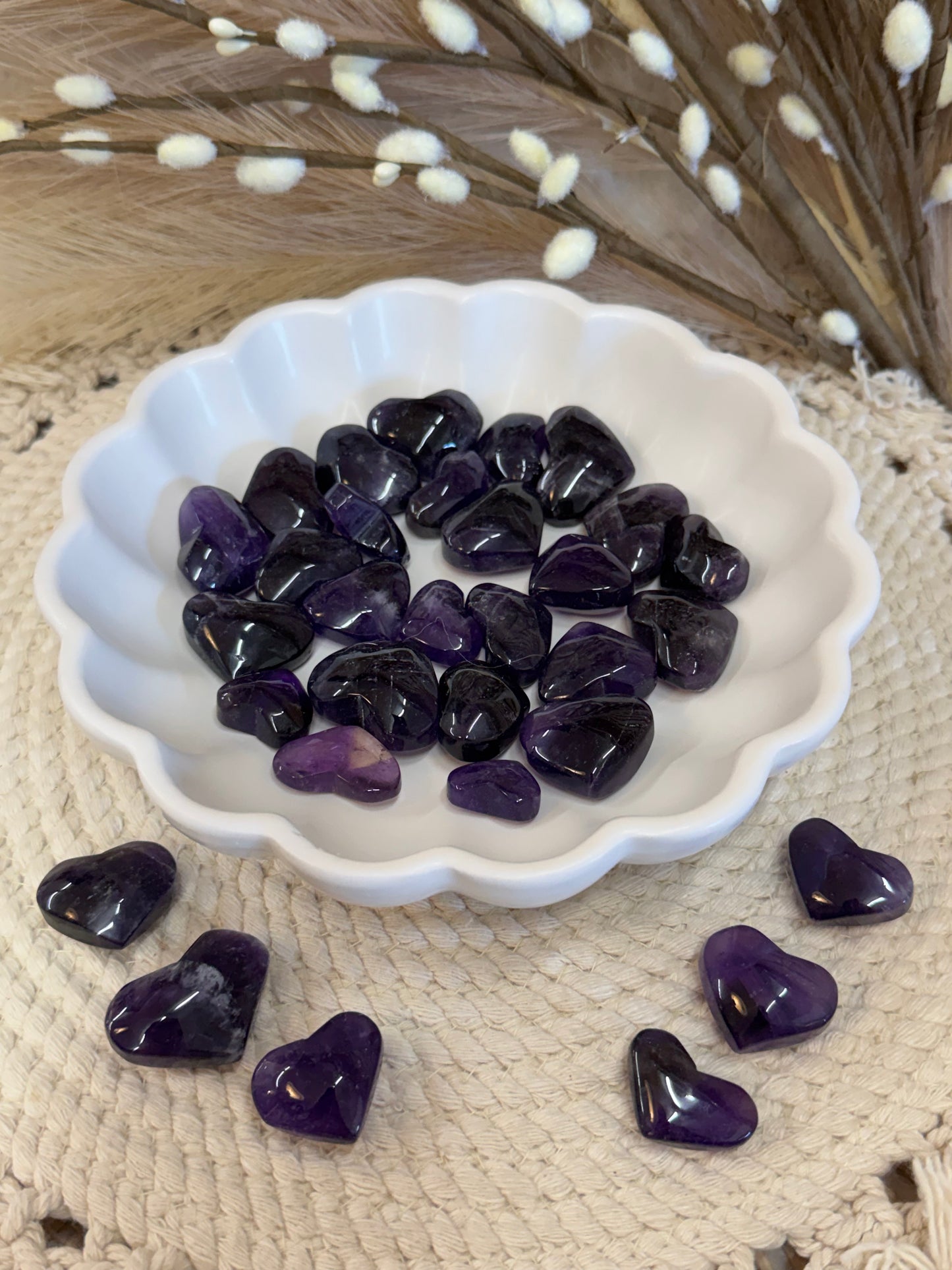 Amethyst Hearts
