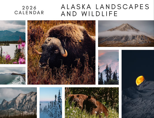 2026 Alaska Wall Calendar by Jillian Blum Photography