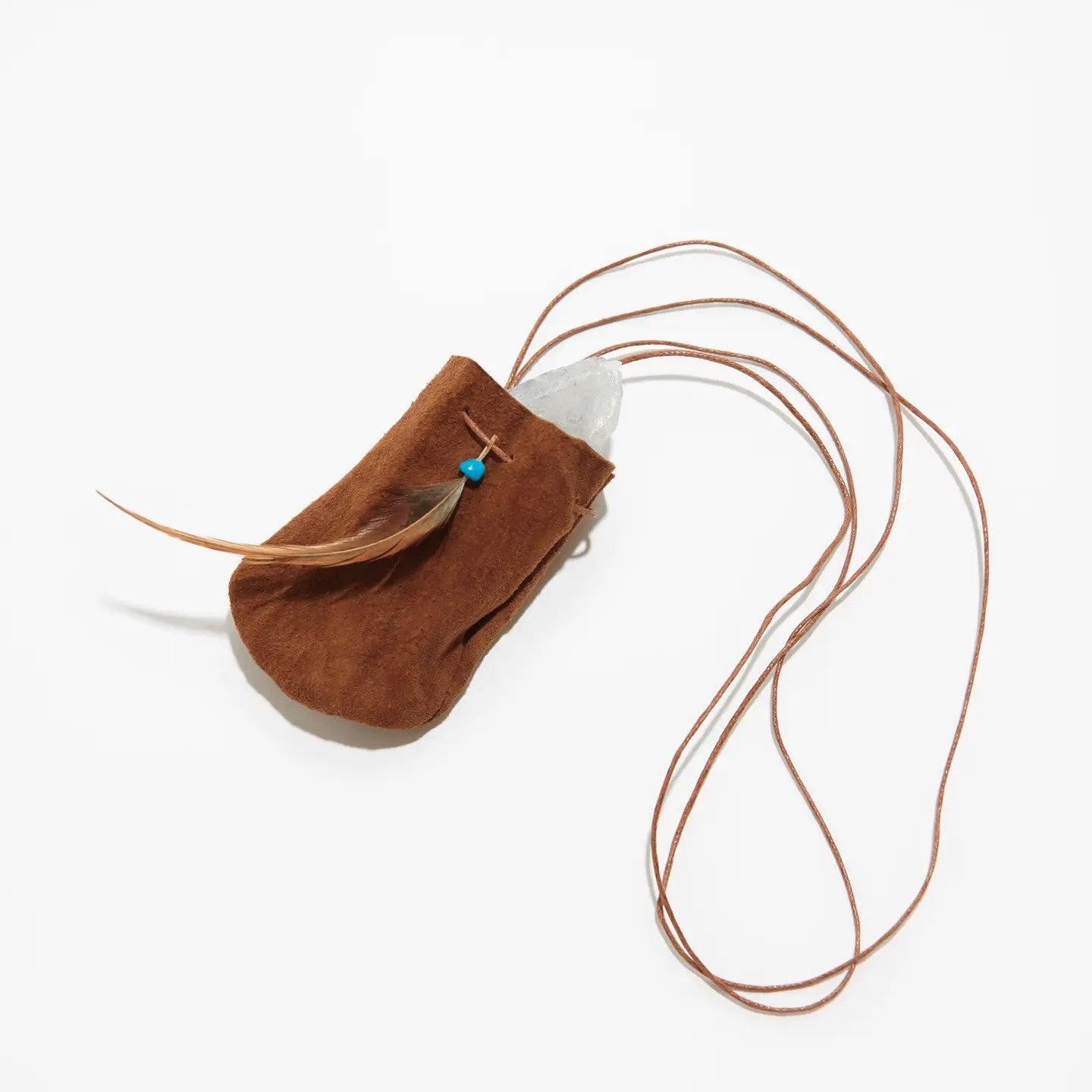 Medicine Bag - Leather Boho Carrying Bag