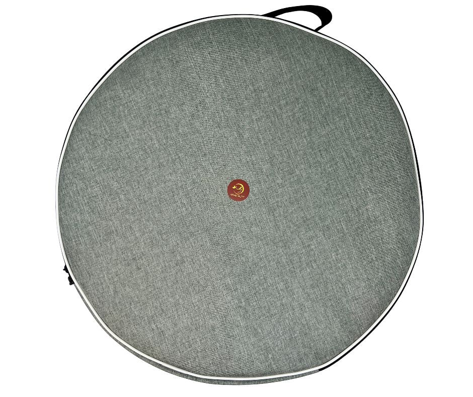 18 Inch  Ocean Drum W/Flower of Life