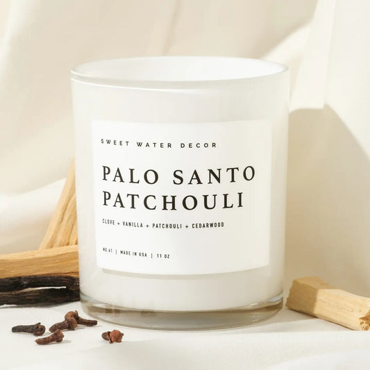 Palo Santo Patchouli Candle