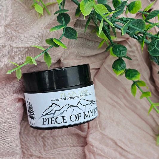 Plain Jane | Unscented | Hemp + Magnesium Lotion