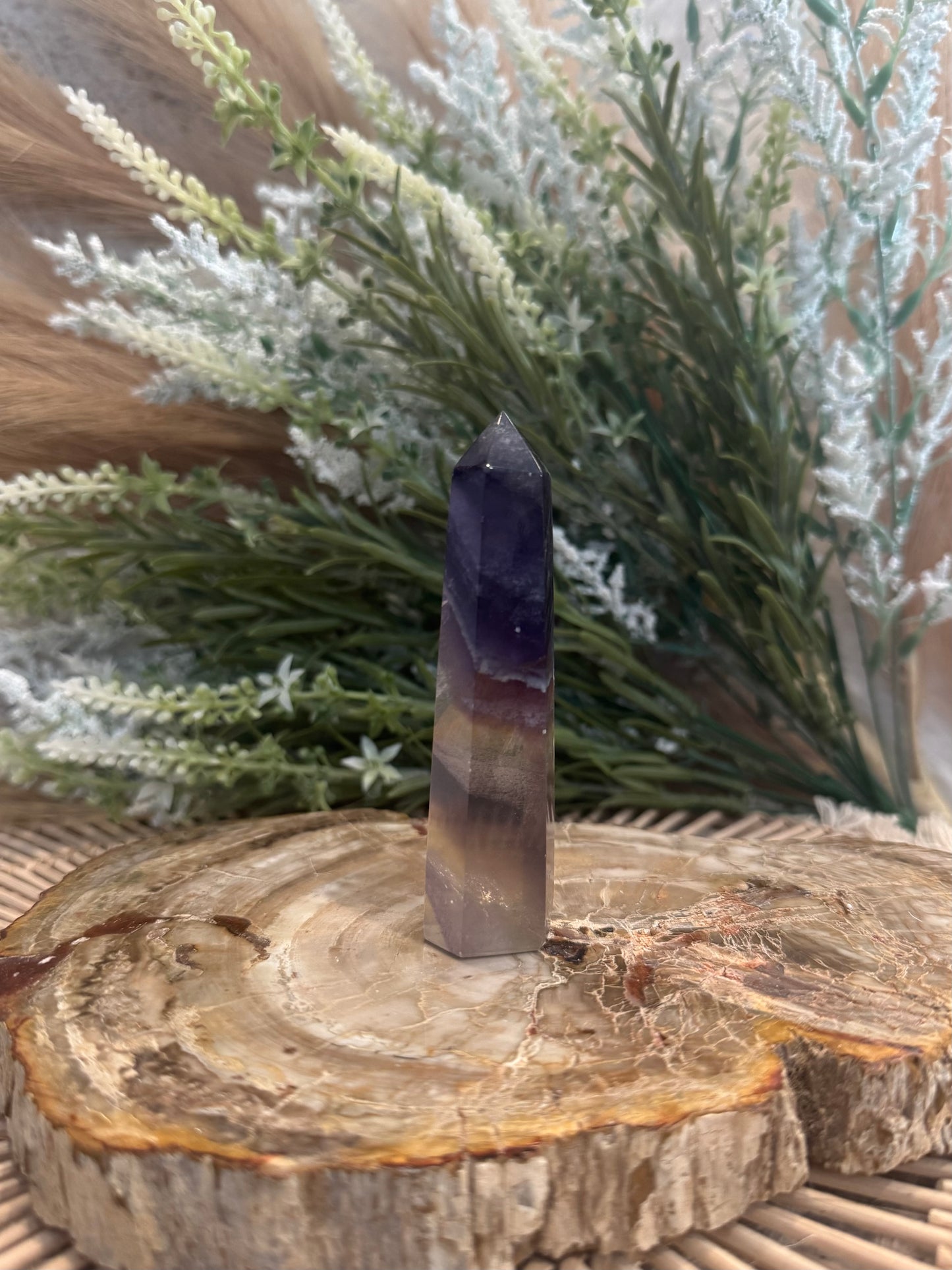 Natural Rainbow Fluorite