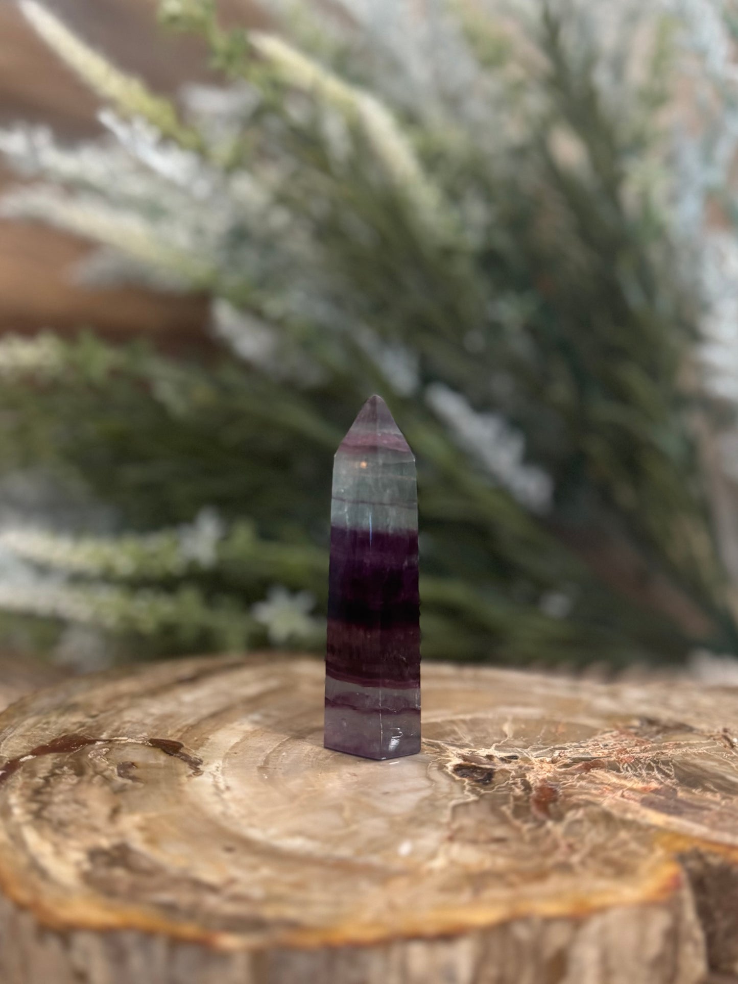 Natural Rainbow Fluorite