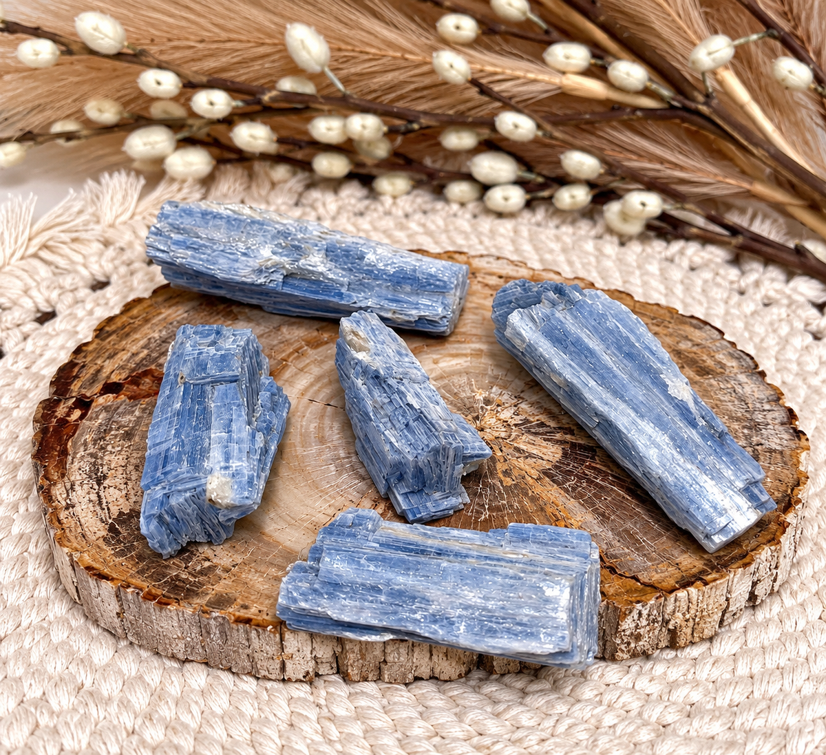 Blue Kyanite Raw Chunks