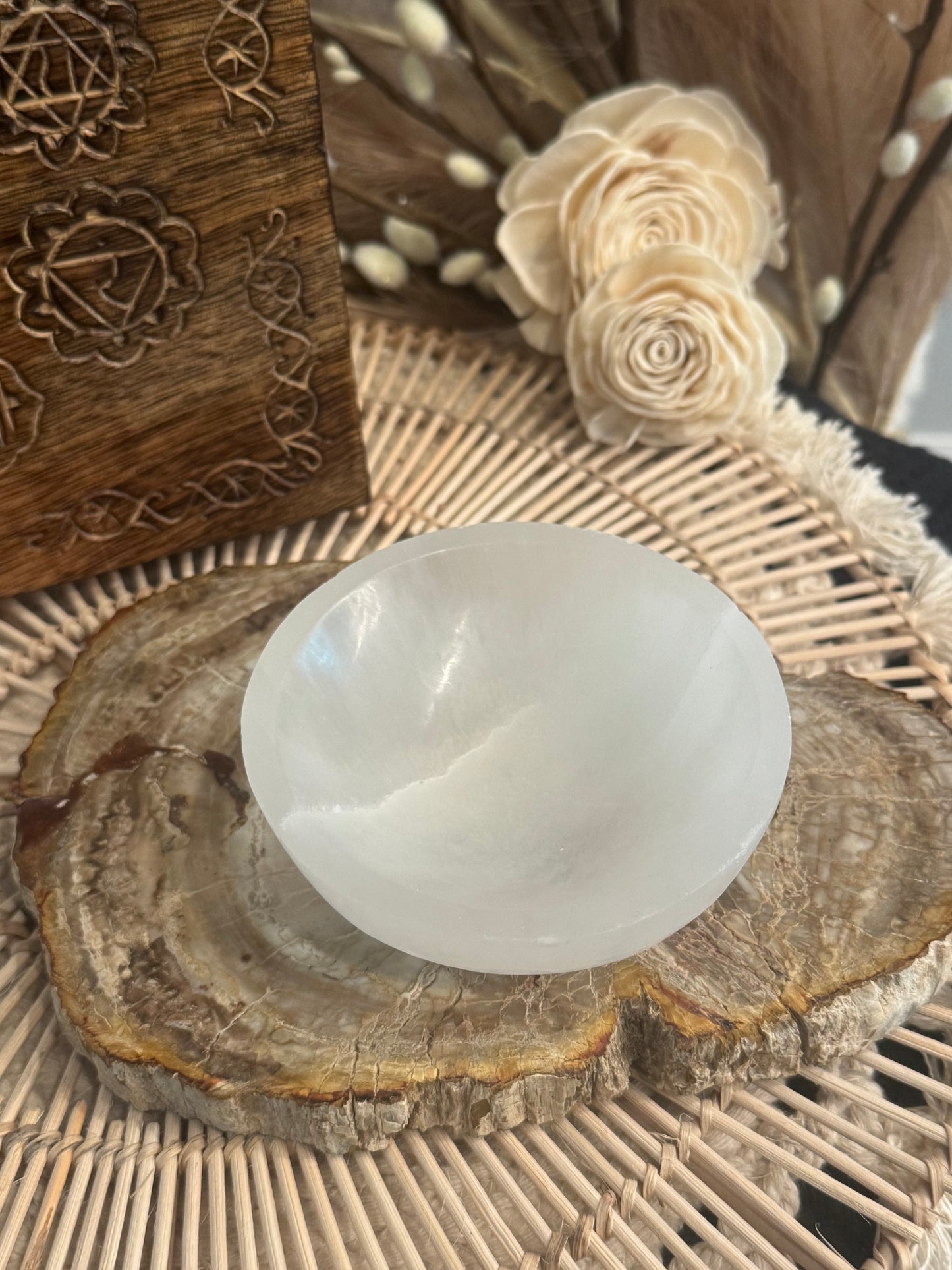 Selenite Bowl