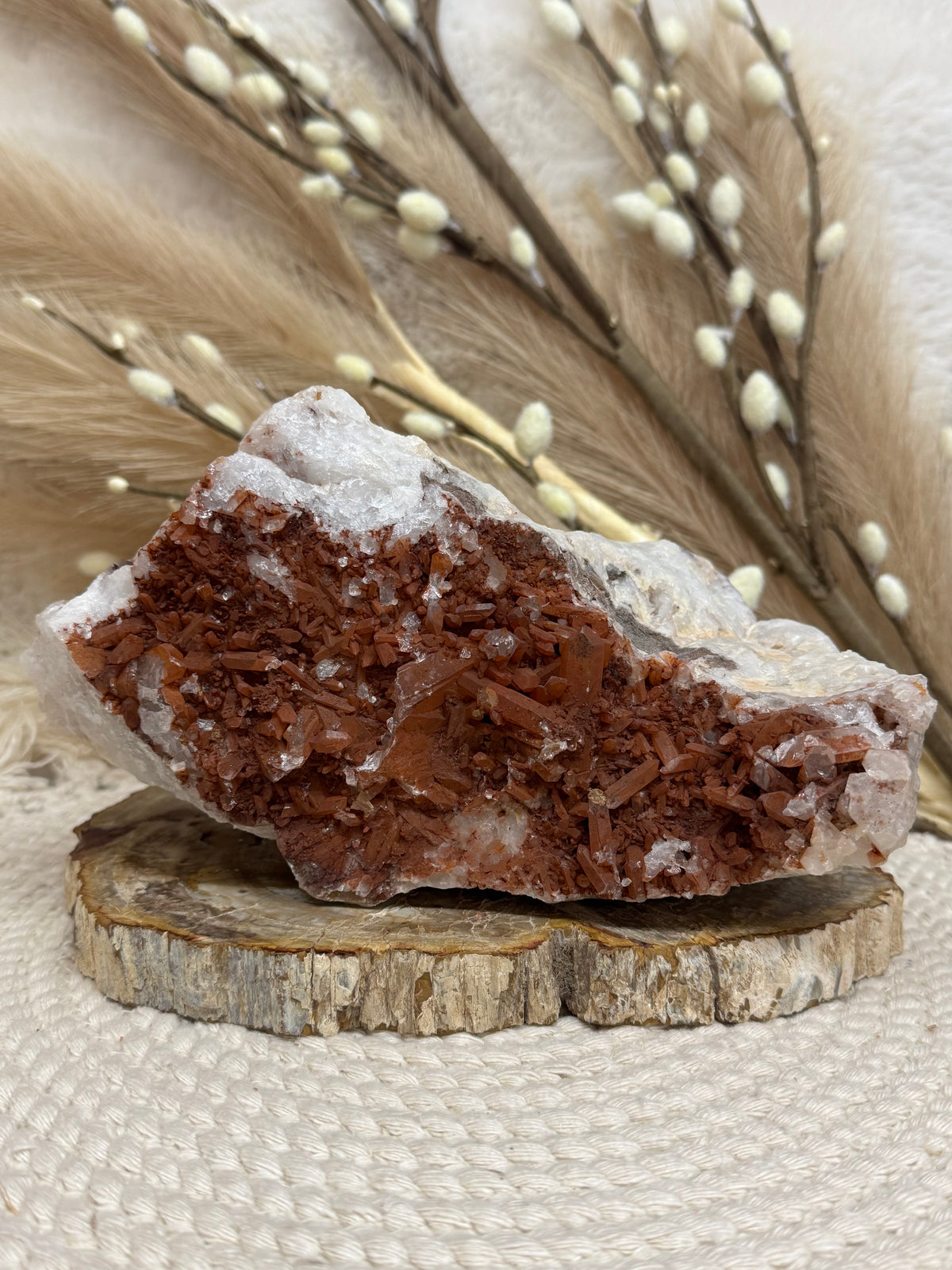 Tangerine Quartz - Cluster