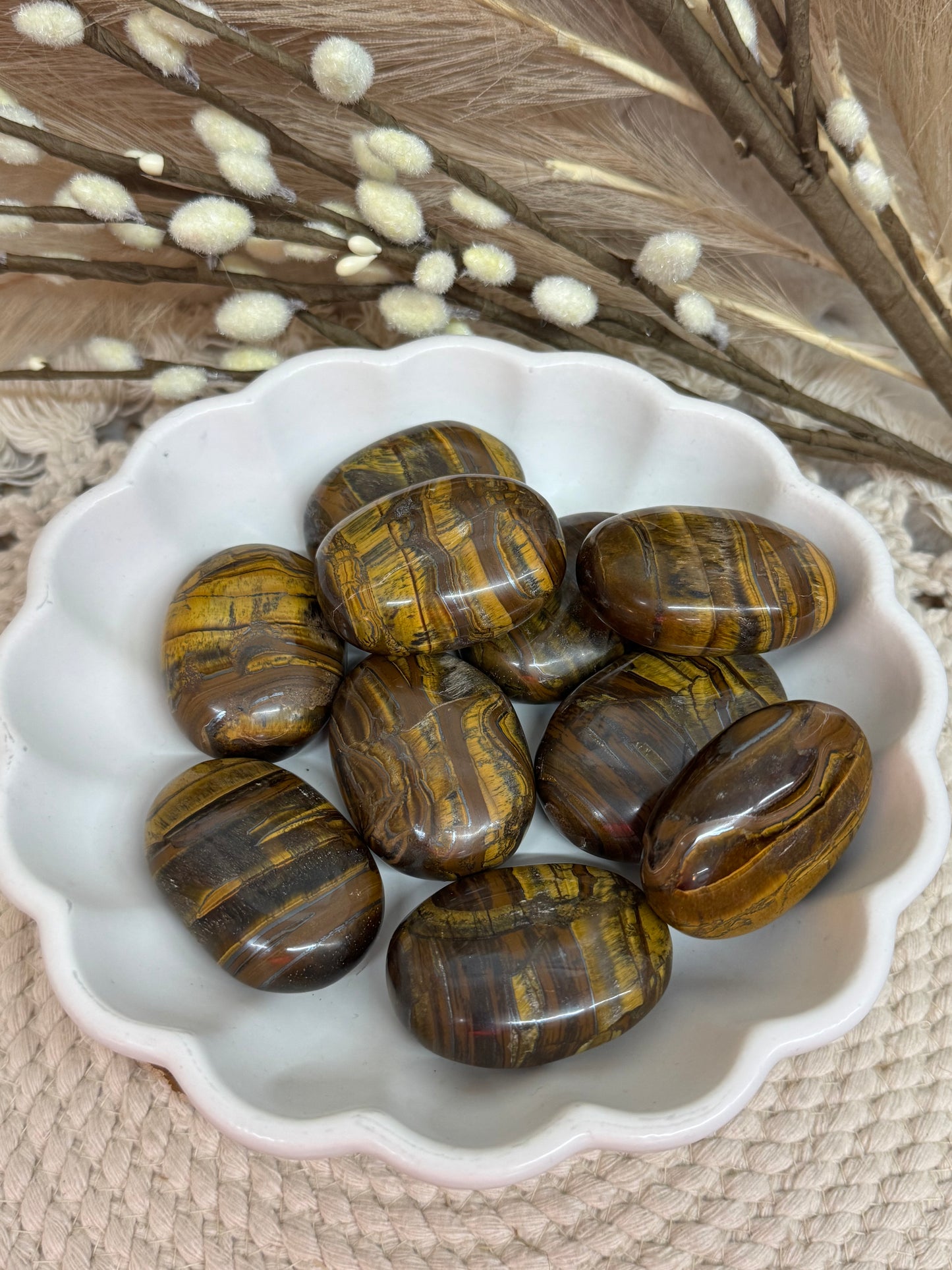 Tiger's Eye Palmstones