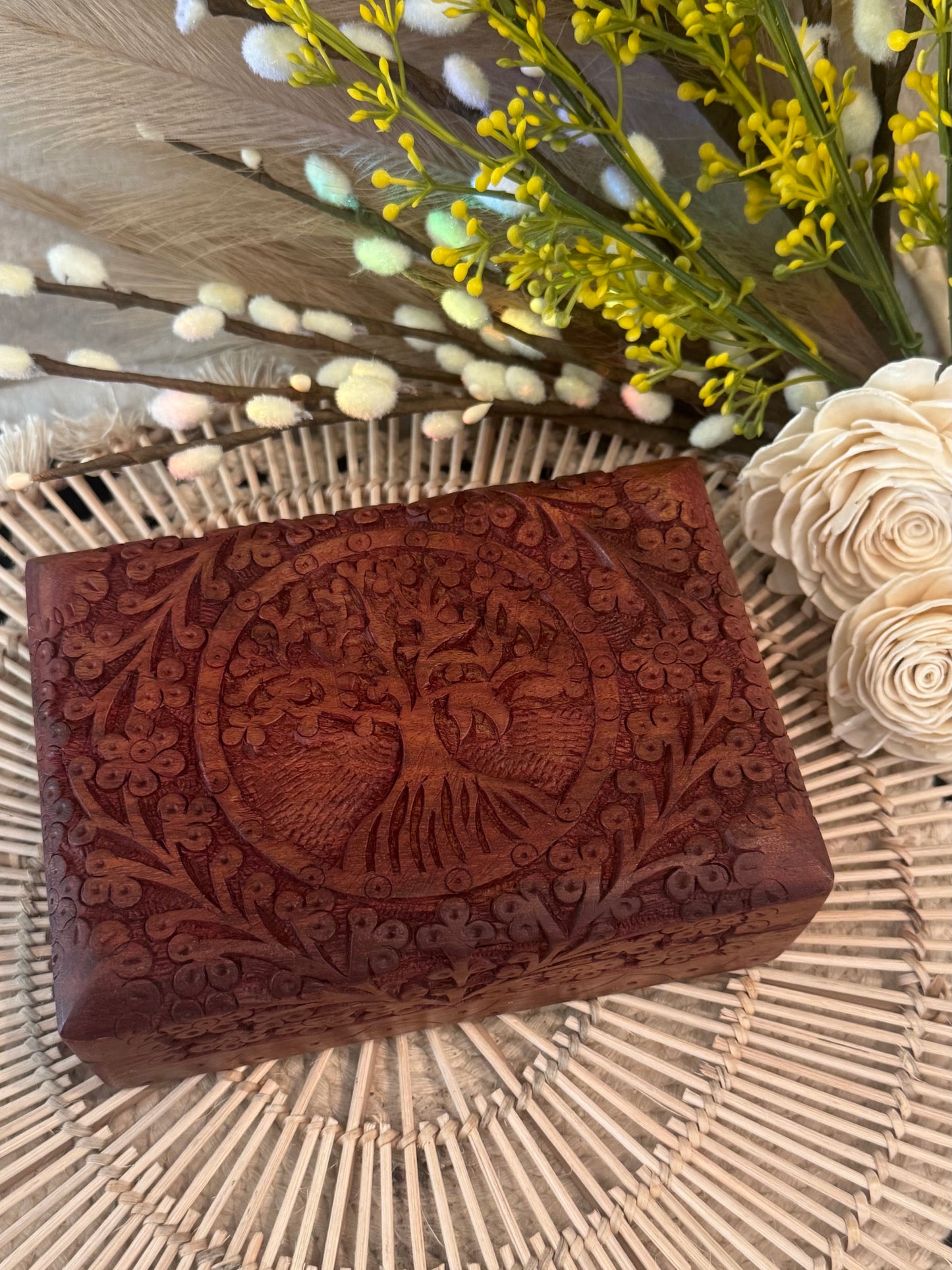 Floral Tree of Life Box