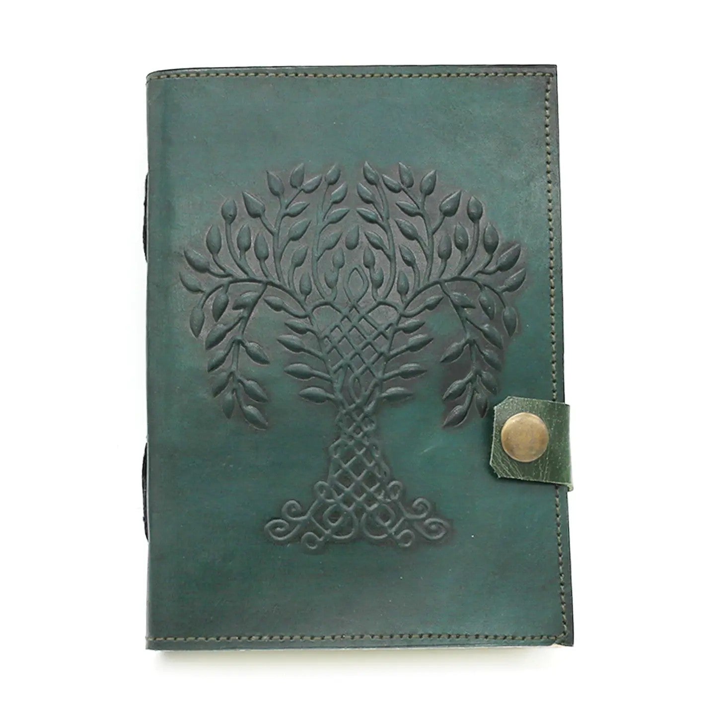 Tree of Life Blank Leather Journal