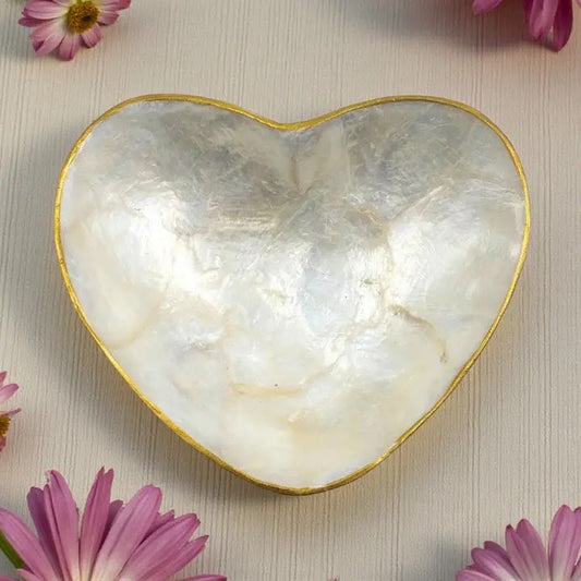 Shell Heart Trinket Holder