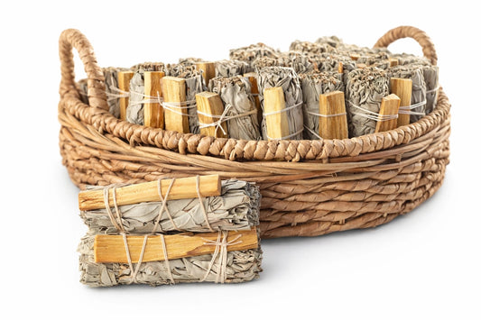 White Sage Smudge Sticks with Palo Santo