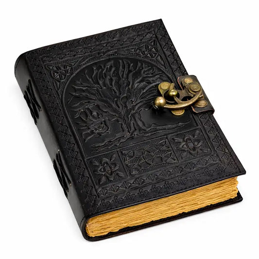 Tree of Life Blank Leather Journal