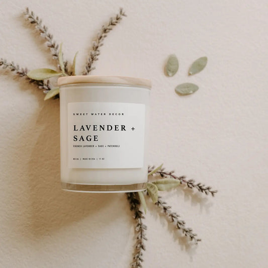 Lavender + Sage Candle