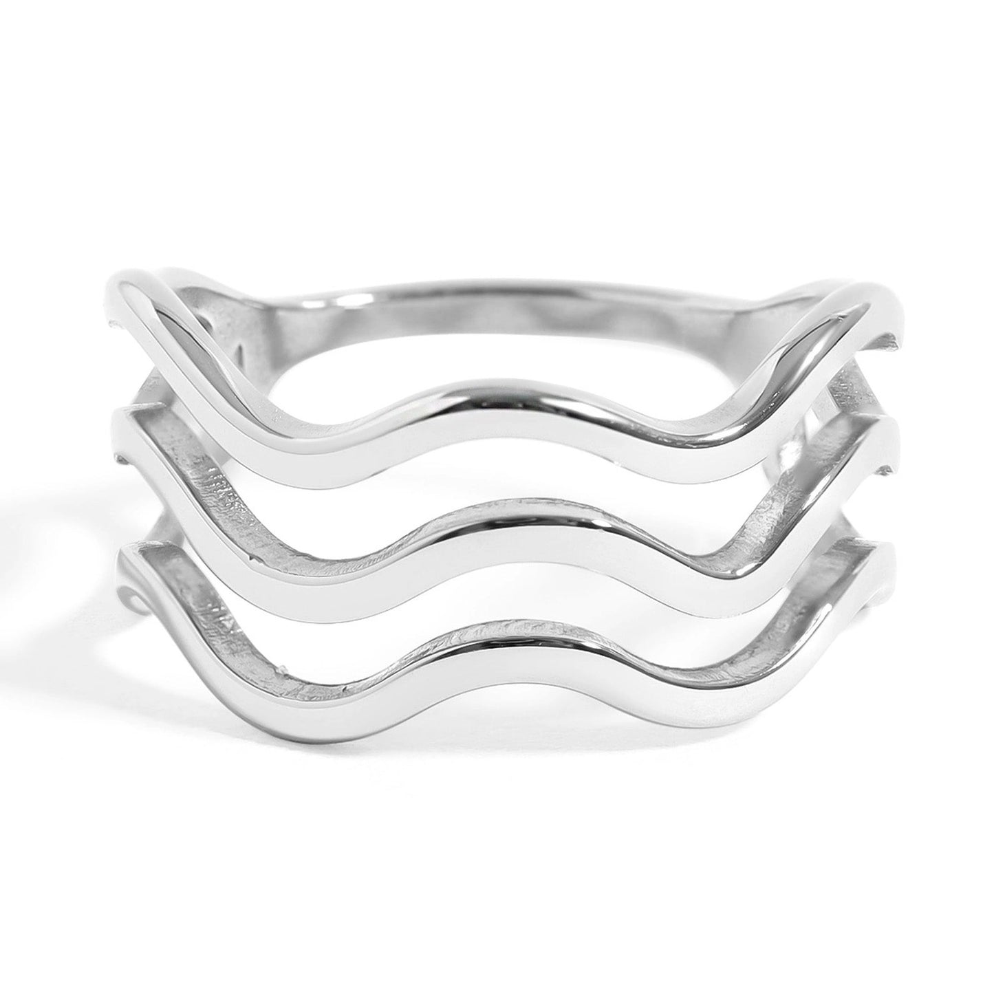 Triple Wave Ring