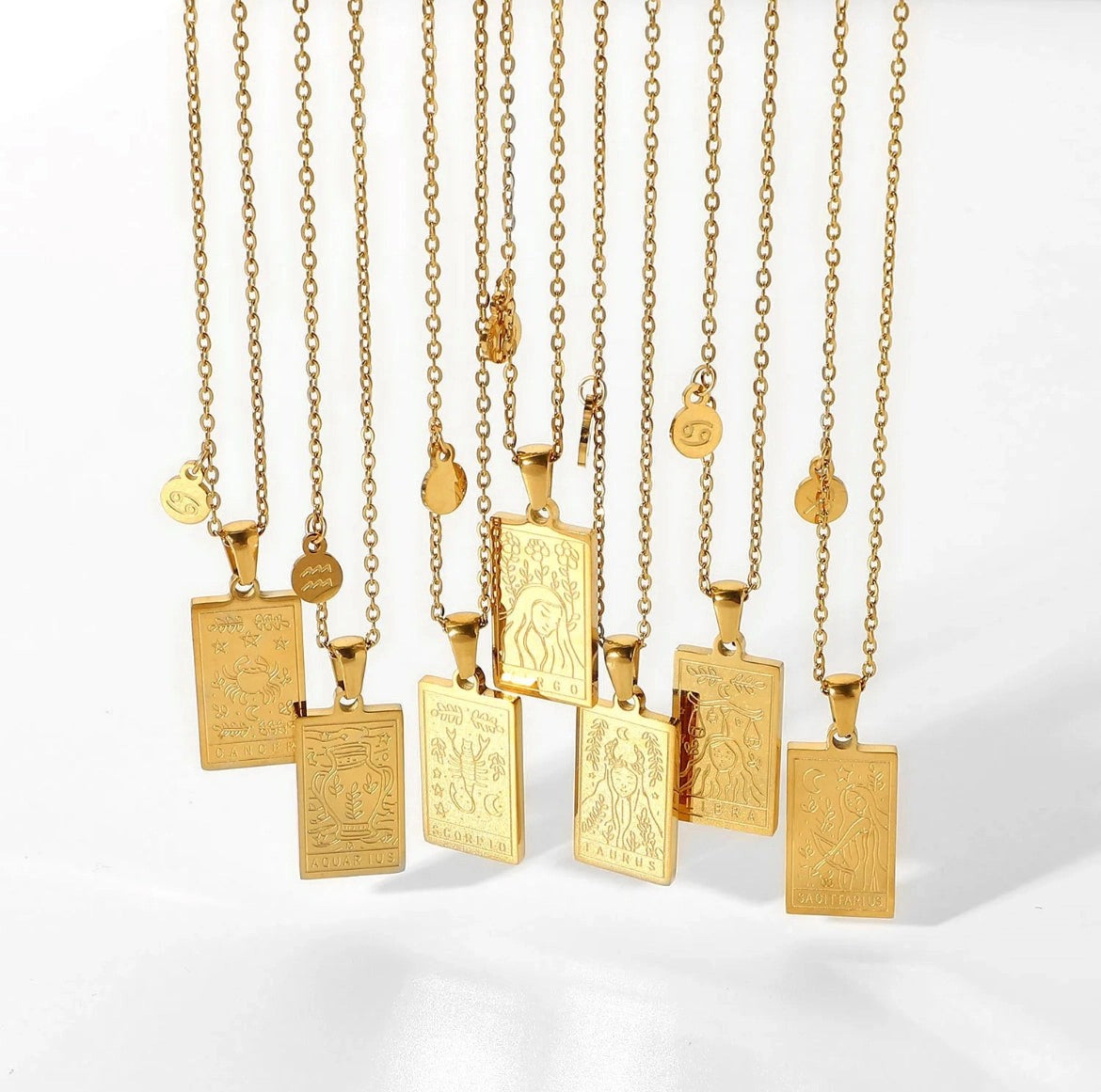 Zodiac Reversible Necklaces